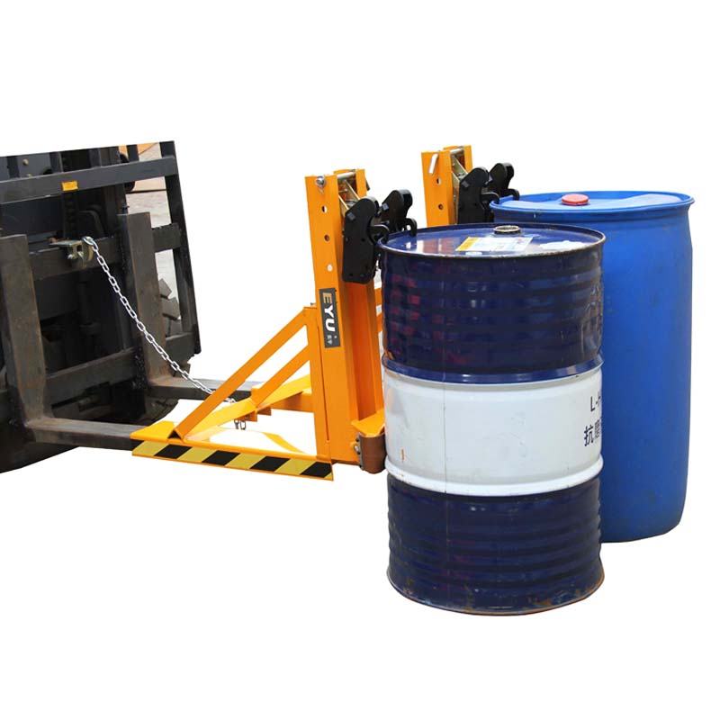 dg1000d油桶夹夹桶器叉车卸桶用双桶四鹰嘴夹油桶装卸夹装卸油桶夹具