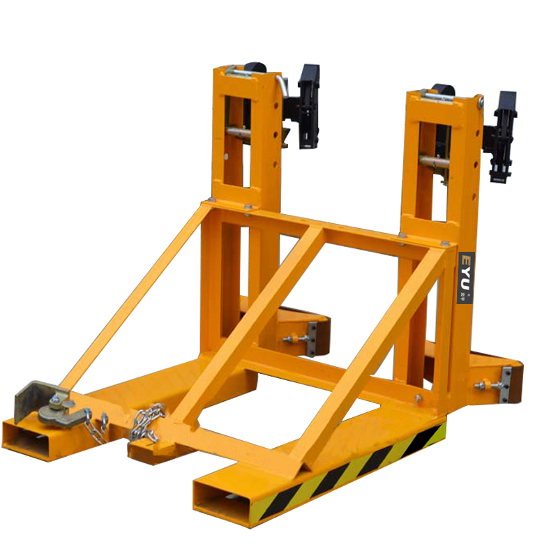 dg1000d油桶夹夹桶器叉车卸桶用双桶四鹰嘴夹油桶装卸夹装卸油桶夹具