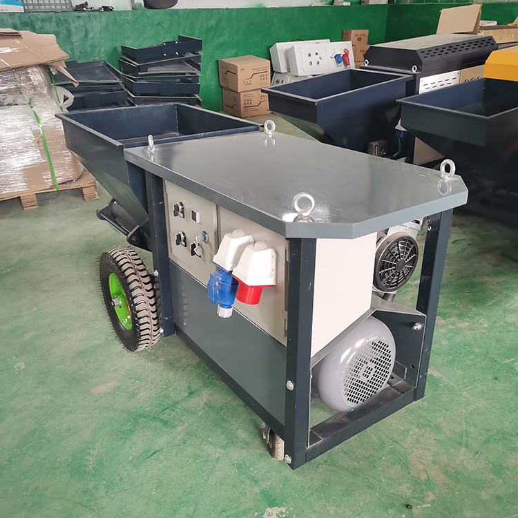 机喷石膏砂浆喷涂机粉墙喷浆机380v大功率