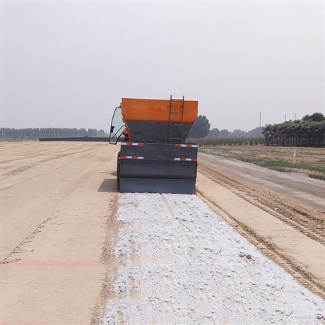 灰料撒布车厂家公路施工铺灰机器嘉良厂家定制