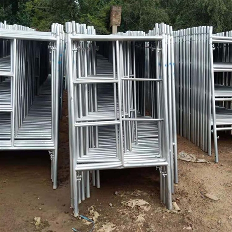 拉杆移动脚手架 移动简易活动脚手架 壁厚1.5外墙粉刷架子-搜采通