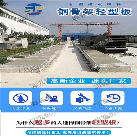 浙江宁波钢骨架轻型板轻质板预定