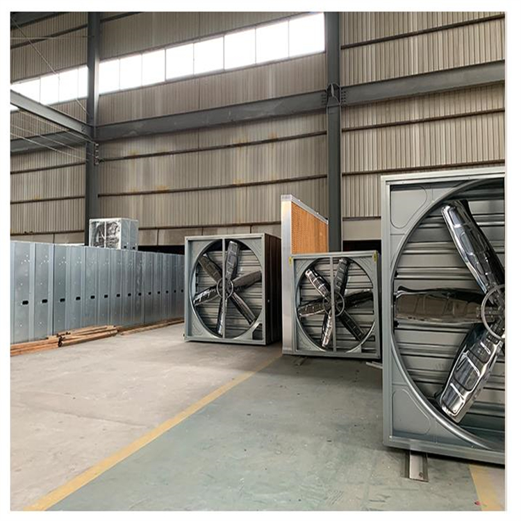 厂房通风降温设备hd1380方形镀锌板负压风机