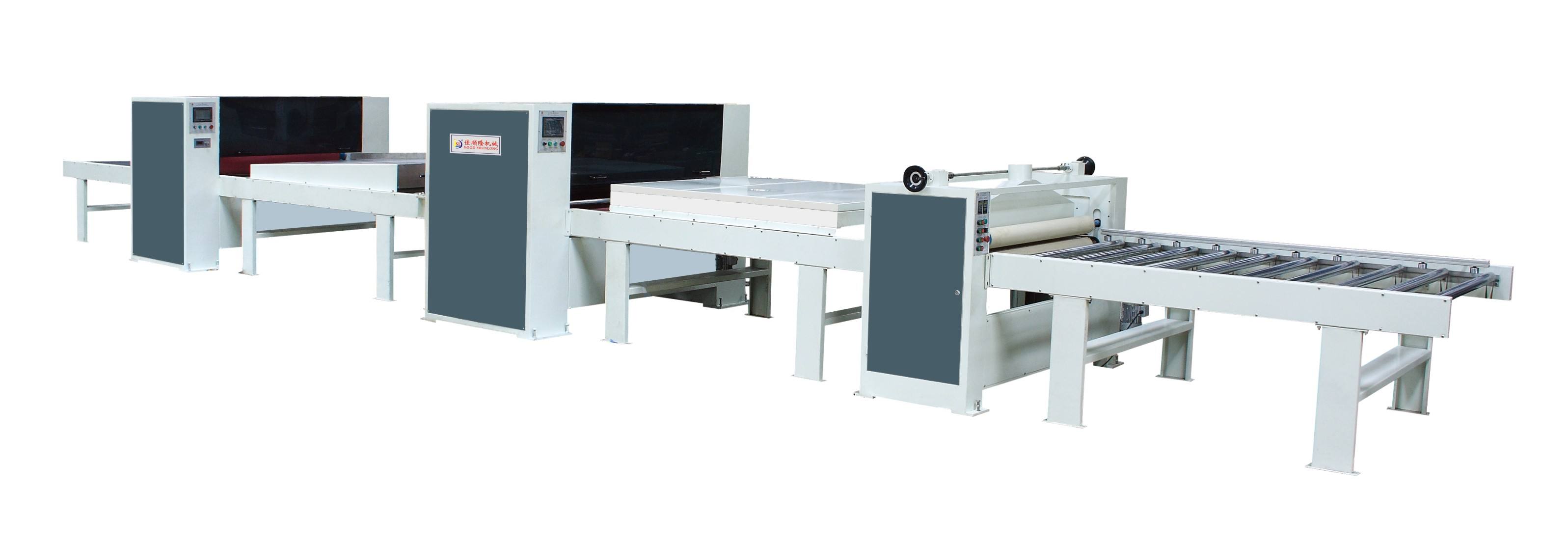 贴面机设备供应刨花板贴纸机高速全自动贴面机全面定制