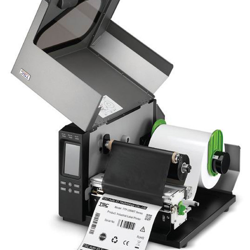 tscttp 384mt工业a4标签纸电信电力警示标签打印8寸宽幅标签打印机