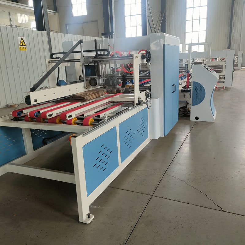 纸箱粘箱机全自动纸箱高速粘箱机纸箱单片双片粘箱成型机