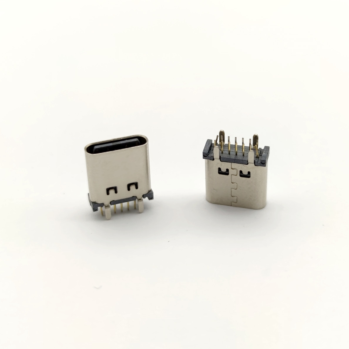 type-c母座 12p 立式直插 180度