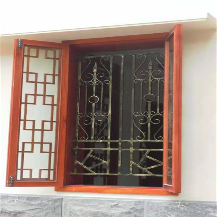 葫芦岛市铁艺护栏窗 中式铁艺窗花厂家直供 无中间商
