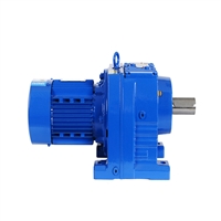 同轴式减速机 迈传RW37-RW107斜齿轮减速电机