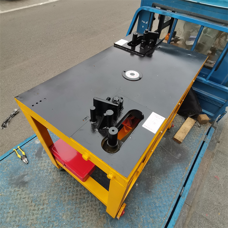 鑫隆旺钢筋弯箍机 大平板多角度弯曲机 4kw双头弯箍机厂家