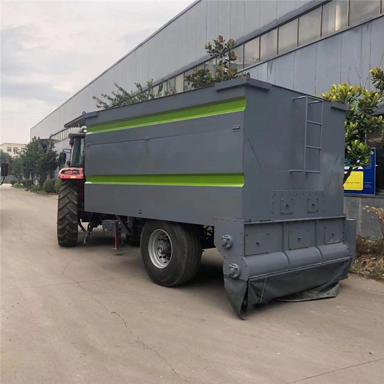 建筑筑路工程撒灰车 后置悬挂式白灰撒布机 机械式水泥撒布机