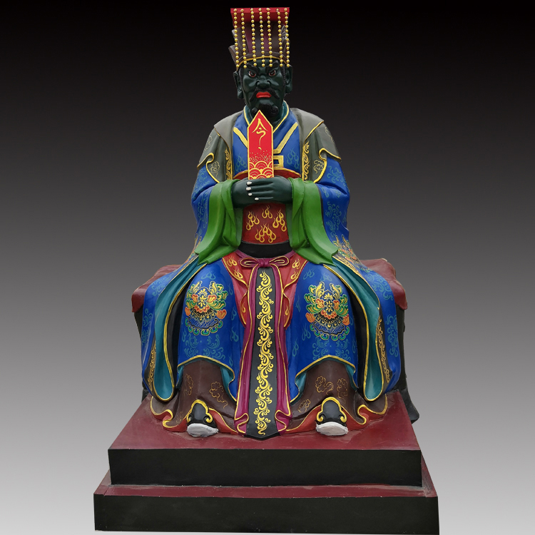 十殿阎君的故事十殿阎君神像图片十殿阎罗王佛像厂家