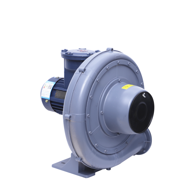 粉尘输送防爆风机 全风牌ft-5粉尘防爆风机 3.7kw铝板打磨吸尘风机