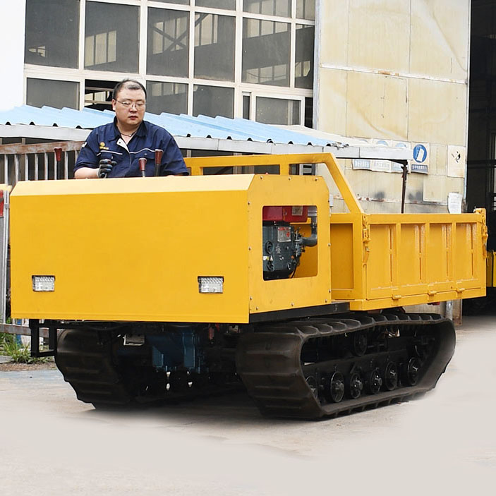 3吨爬山虎爬山机 履带自卸4吨型材运输车