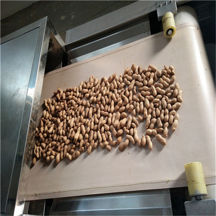 四川花生米烘烤机微波烘烤设备烤出五香花生米呦