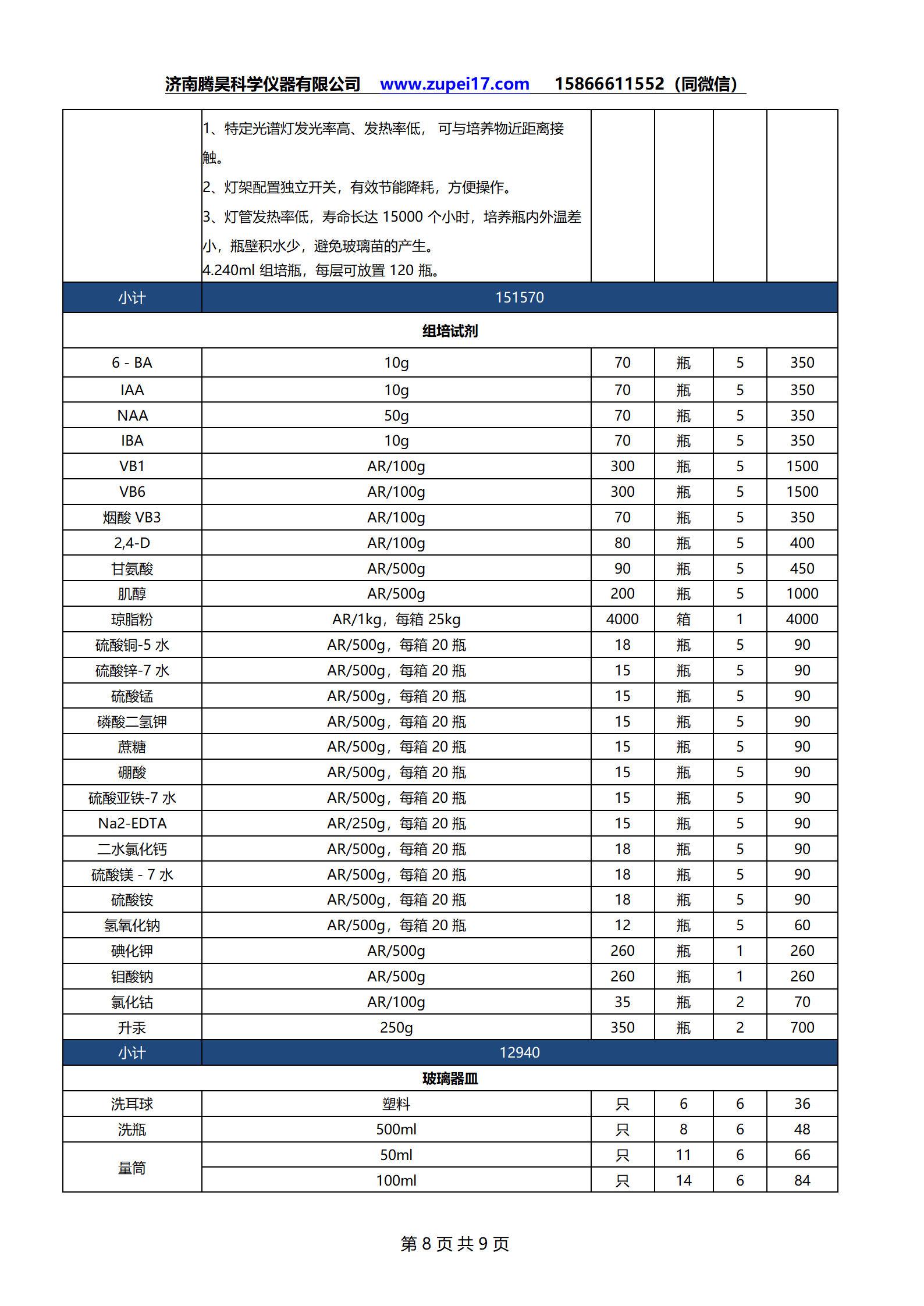 600平米组培室建设预算清单组培设备组培设计组培架