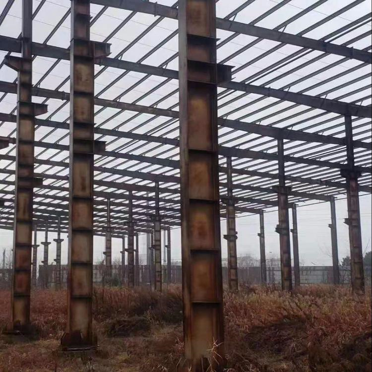 中山市旧钢结构回收 废钢材收购价格 公司回收厂房钢结构
