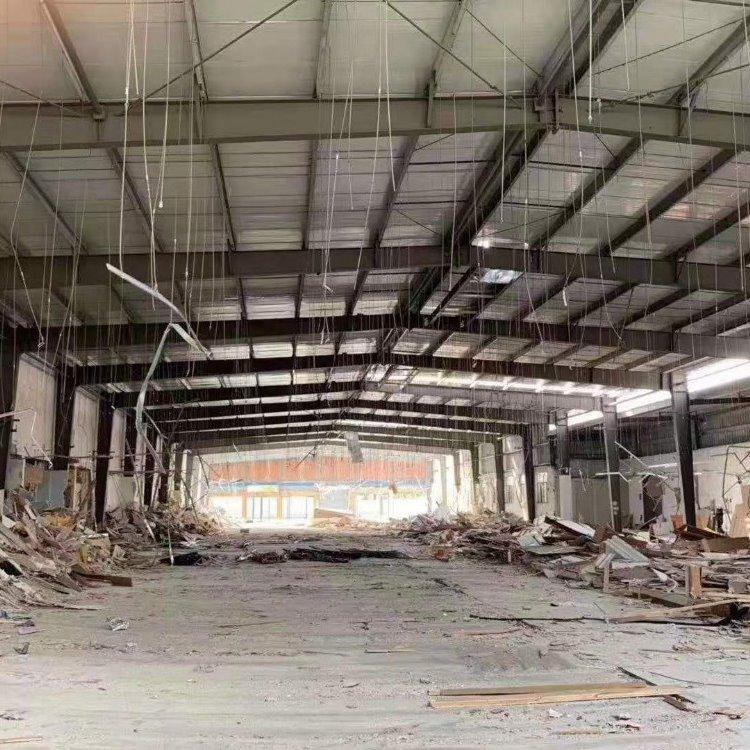珠海市回收旧钢结构 收购移动板房 金属废钢回收