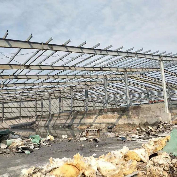 南沙区回收二手钢结构 回收穹顶钢结构 旧钢筋回收价格