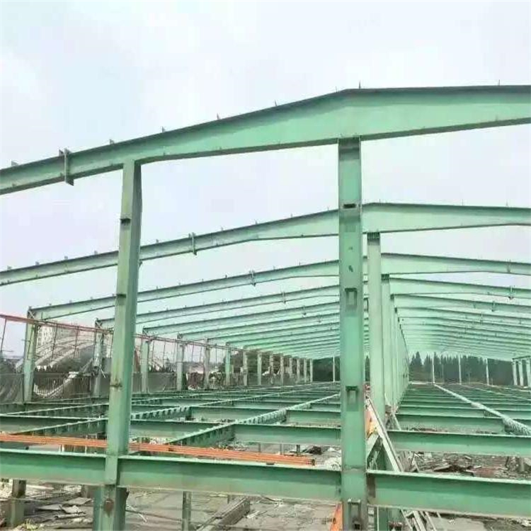 中山市钢结构建筑回收 钢结构网架拆除 低合金钢结构回收价格