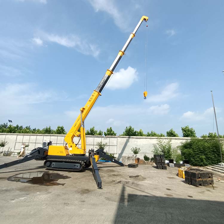 铭江机械移动小型吊机履带起重机全地形蜘蛛吊5吨蜘蛛吊车