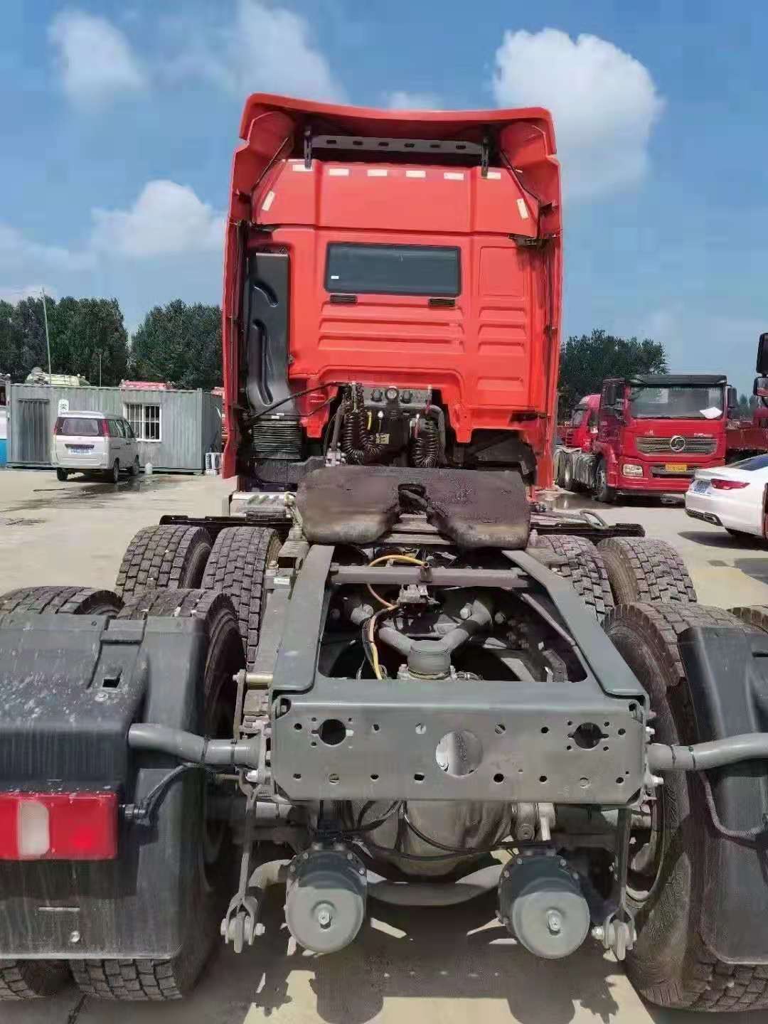 济宁二手汕德卡牵引车21年汕德卡牵引车540马力牵引车可分期可过户