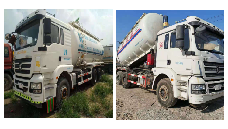 解放华菱系列的前四后八和后八轮的干粉砂浆和粉煤灰,散装水泥罐车