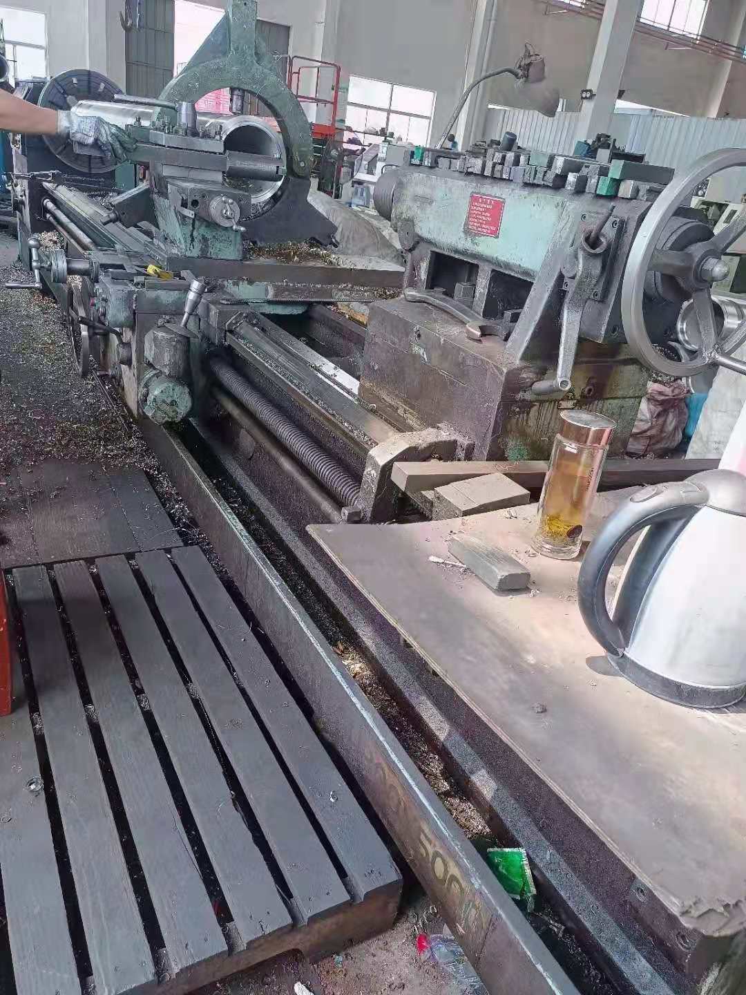 机械厂急售二手兰州cw6180d卧式车床二手5米普车二手兰州车床