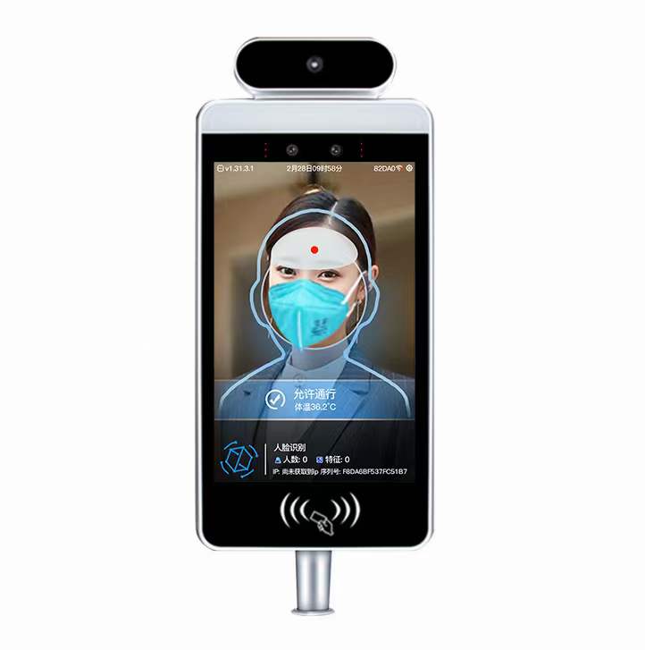 重庆饭堂人脸打卡机 渝中区饭堂刷脸机 人脸识别通道闸 人脸识别门禁
