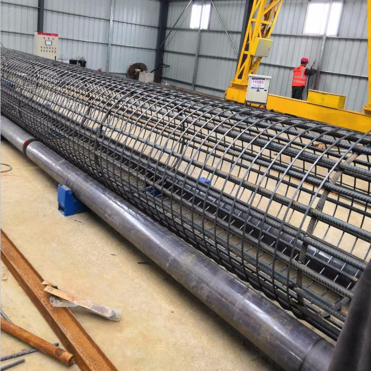 12米数控钢筋笼绕筋机 大型桥梁绕筋机