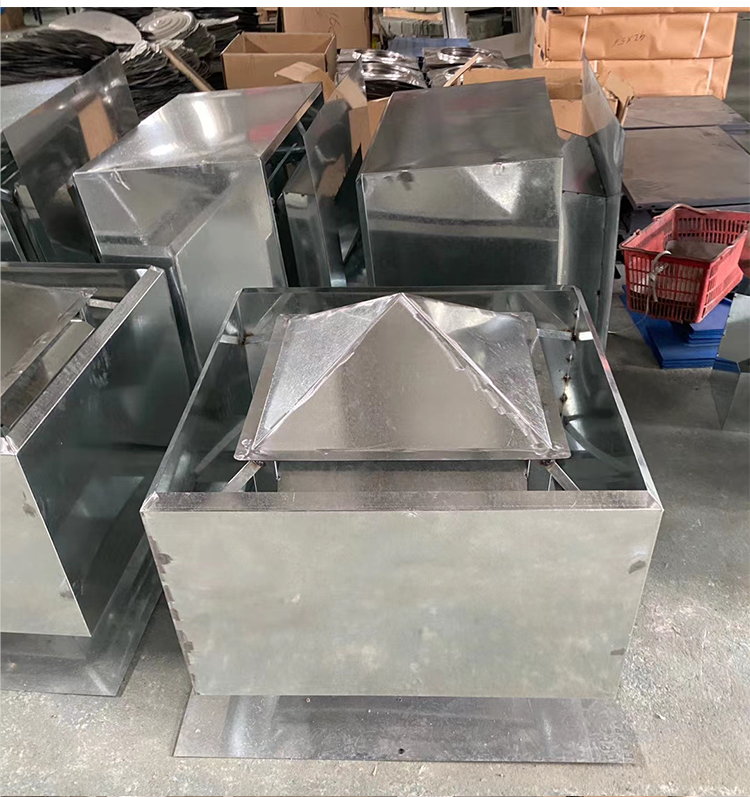 厂家带料加工铝合金烟筒帽防倒灌排风帽通风帽规格齐全可定制