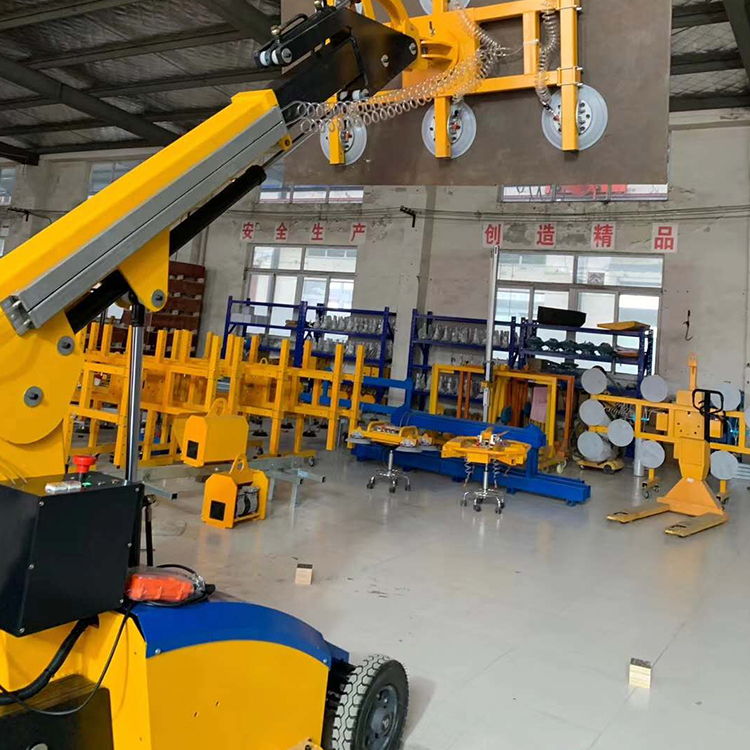 升高玻璃吸盘机自走式玻璃机械手移动式玻璃安装机