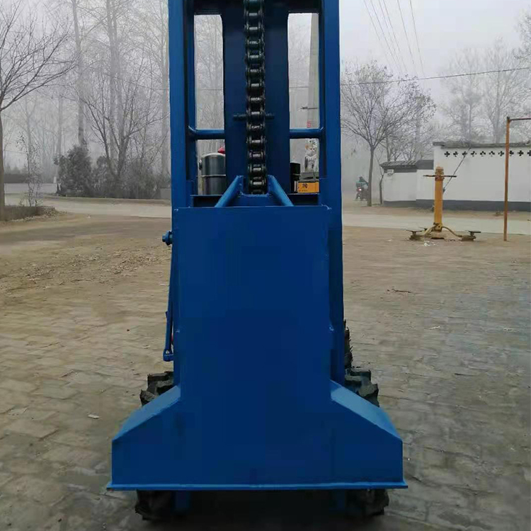 手扶链条打夯机小型吊夯机链式地基夯