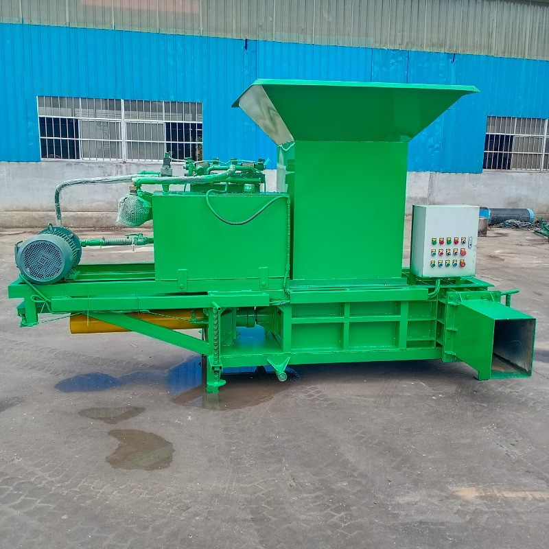 玉米秸秆膨化饲料机方捆蒜皮压块机腾瑞玉米秸秆青储机