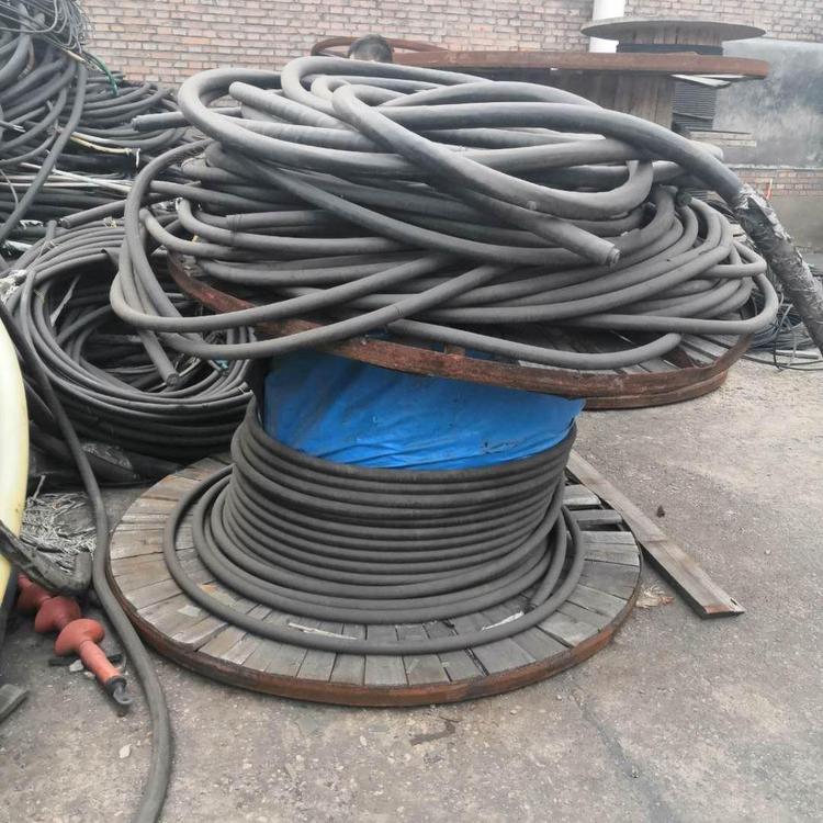 短接废电缆回收 三芯全铜缠绕 烧坏旧电线收购 FNC