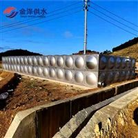 304不锈钢水箱 郑州不锈钢组合式水箱 厂家安装