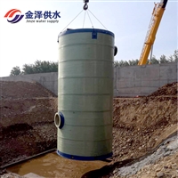 地埋式一体化污水提升泵站 玻璃钢一体化污水提升泵站