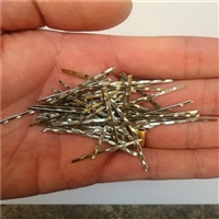 海晨供应桥梁钢纤维 混凝土钢纤维 成排钢纤维 不锈钢纤维厂家