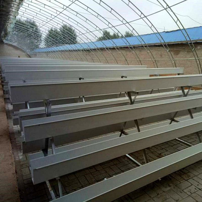 立体种植槽批发 大棚无土草莓立体种植槽