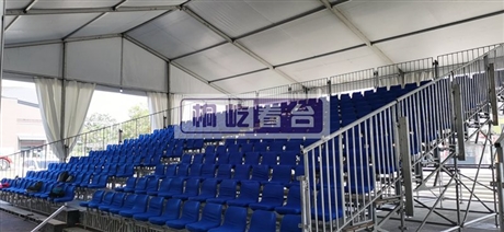 特斯拉试乘试驾临时看台搭建