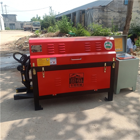 小型钢筋调直机螺纹钢甩直机工程钢筋调直切断机