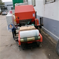 民安打捆包膜机厂家 青储黄储打捆包膜一体机