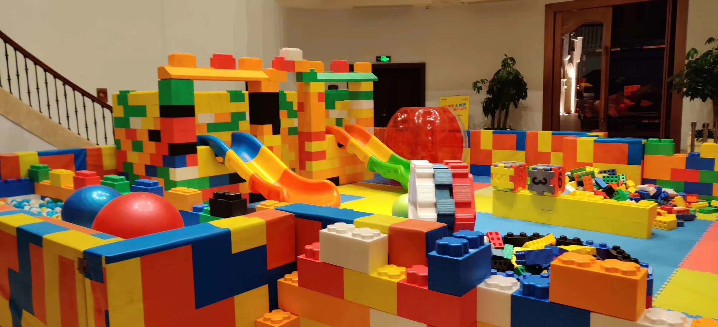 大块积木王国出租儿童乐园道具租赁海洋球乐园出租