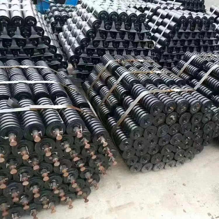 保定托辊支架 橡胶托辊 托辊输送带源头厂家 量大从优