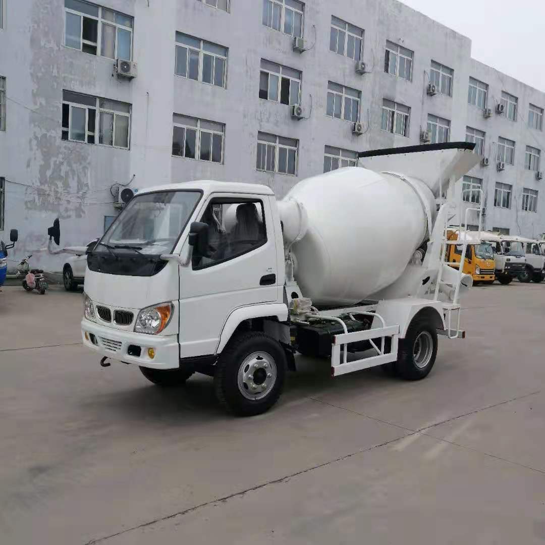 唐俊三方搅拌车小型商混车小骏马混凝土搅拌罐车