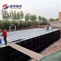 地埋式消防水箱 消防箱泵一体化 浙江图集厂家