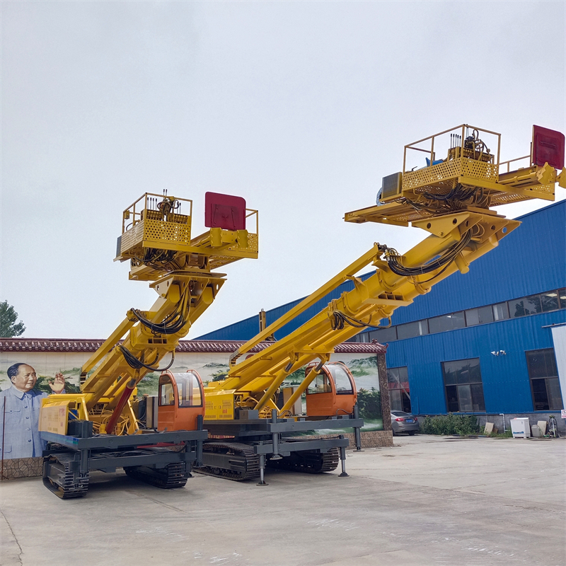 可升高锚固钻机 液压伸缩护坡钻机 锚杆钻机价格