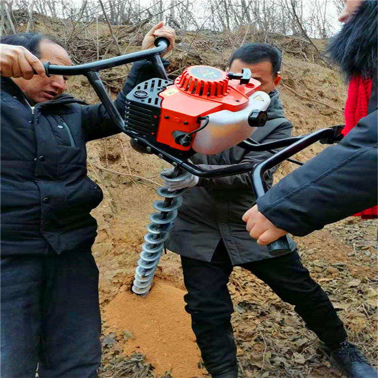 高边坡钻孔机手持横向打眼机器轻便快