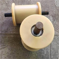 输送地轮价格 尼龙地滚轮 聚氨酯地滚 山东厂家