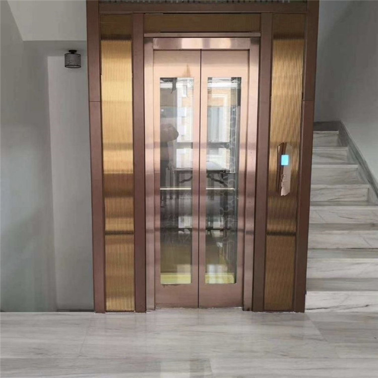 自动门电梯四层电动门电梯高贵舒适家用电梯厂家全国上门